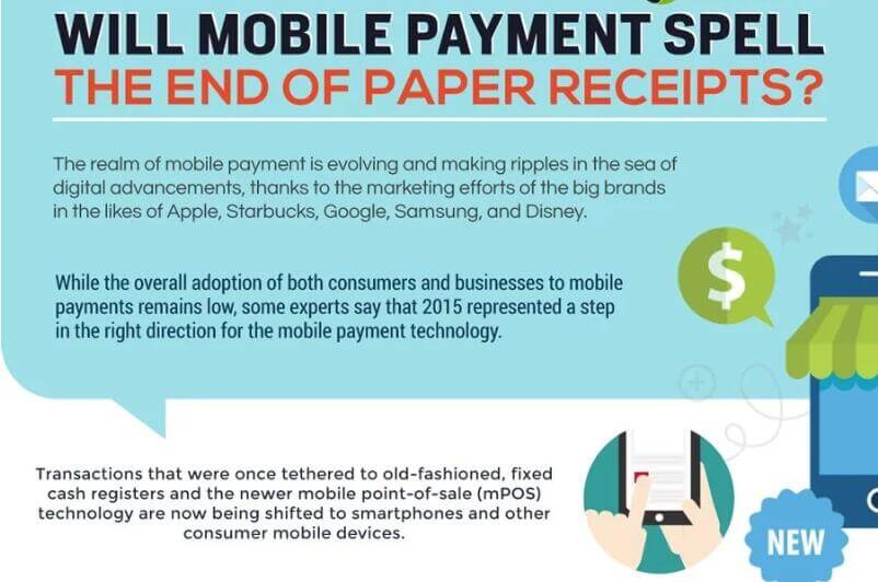 mobile payment spells end of the paper receipts