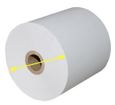 Measure the paper diameter or length when buying thermal paper