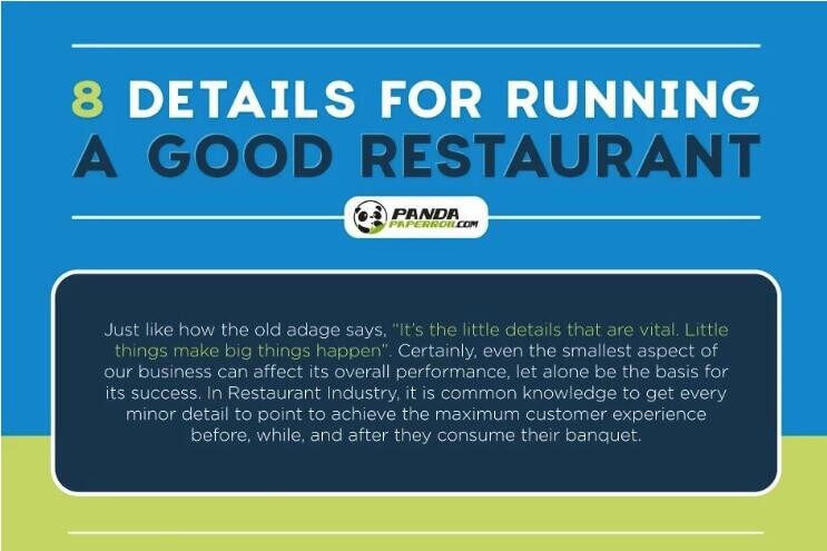 Running A Good Restaurant (Infographic)