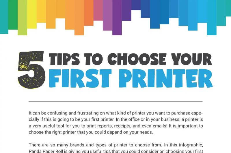 Choose your First Printer (Infographic)