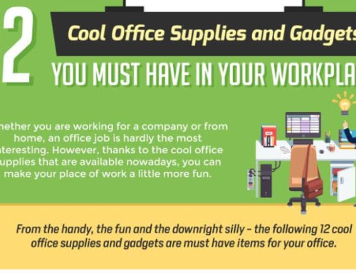 12 Cool Office Supplies and Gadgets You Must Have in Your Workplace (Infographic)