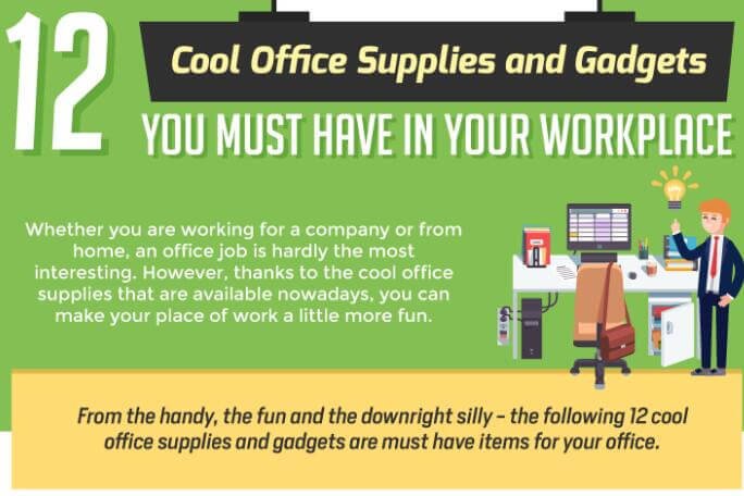 12 Cool Office Supplies and Gadgets