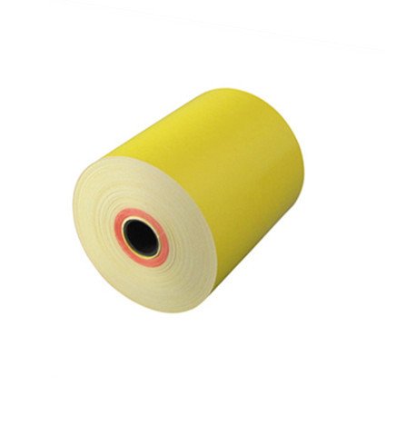 80mm x 70mm Yellow thermal rolls