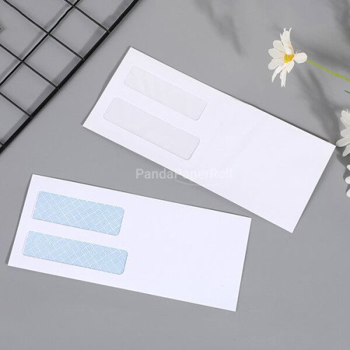 White Envelope with window